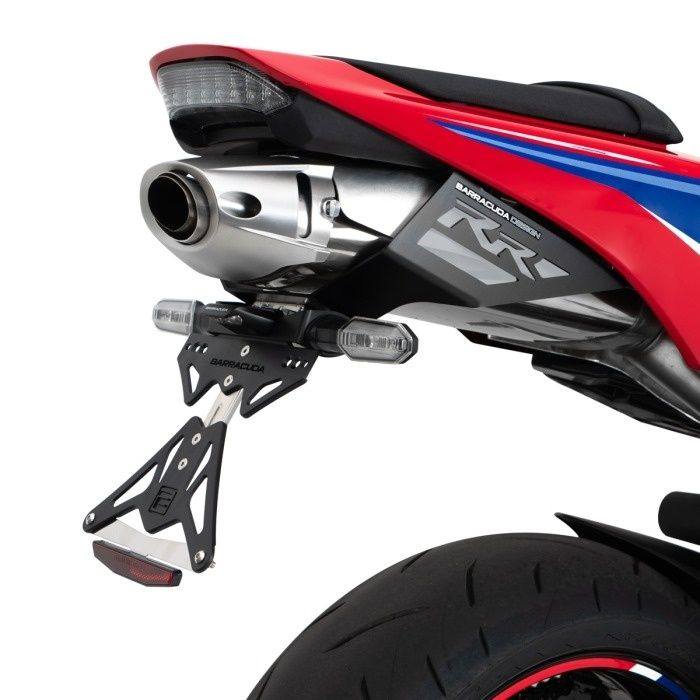 BARRACUDA バラクーダ ライセンスプレートキット - 純正ウインカー専用 CBR600rr-23 HONDA ホンダ フェンダーレスキット フェンダー関連 外装