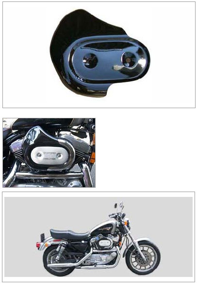 K＆H ケイアンドエイチ ニーアシストカバー(右) 黒ゲルコート SPORTSTER [スポーツスター] -03 HARLEY-DAVIDSON ハーレーダビッドソン その他汎用外装部品・ドレスアップパーツ 外装｜ウェビック　店 14,630円