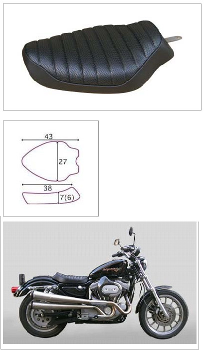 K＆H ケイアンドエイチ ソロシート ADタック SPORTSTER [スポーツスター] -03 HARLEY-DAVIDSON ハーレーダビッドソン シート シート関連 外装 44,330円