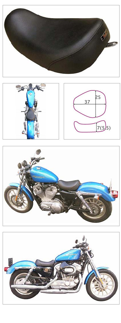 ハーレーダビットソン純正　スポーツスター　そら豆シート　ソロシート 楽天市場】K＆H ケイアンドエイチ そら豆シート プレーン SPORTSTER