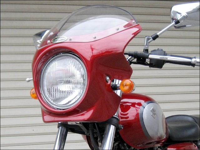 CHIC DESIGN シックデザイン ロードコメット ST250 Eタイプ SUZUKI スズキ ビキニカウル カウル関連 外装 スクリーンカラー:スモーク / カラー:パールミラージュホワイト|ウェビック 店