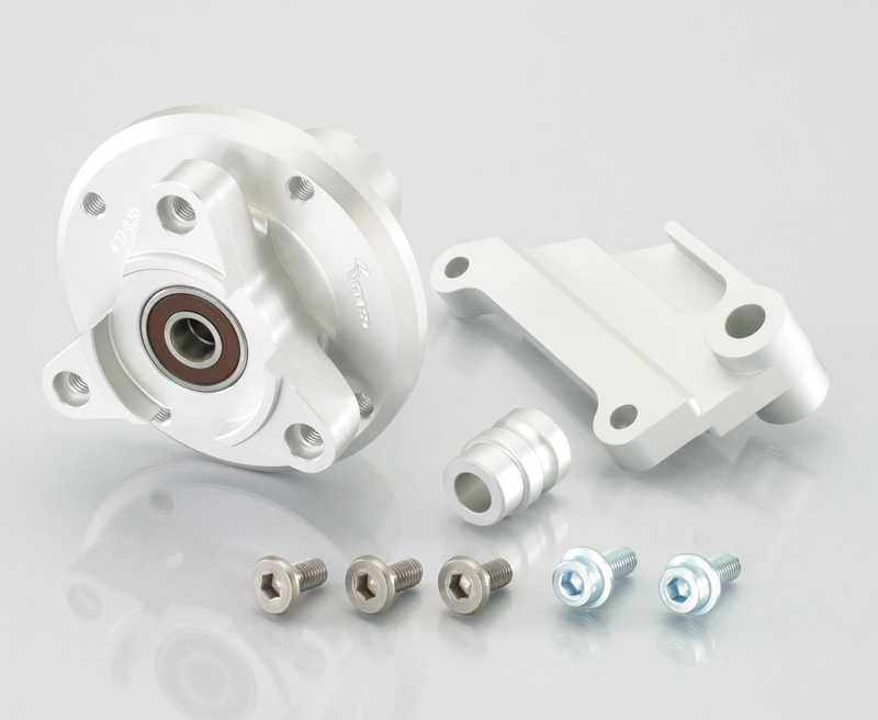 楽天市場】ミニモト モンキーアルミ製ダブルディスク専用フロントハブ