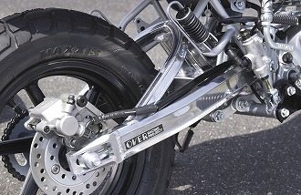 OVER オーヴァー スイングアーム OVタイプ スタビライザー付 5cmロング ディスクブレーキ車用 XR100モタード XR50モタード HONDA ホンダ 足回り｜ウェビック　店