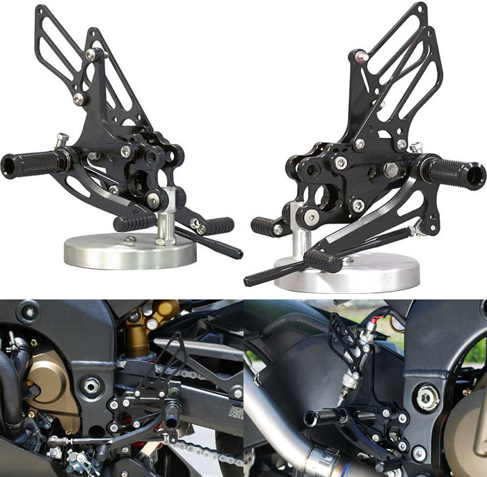 BABYFACE ベビーフェイス [IDEAL] バックステップキット ZX-10R KAWASAKI カワサキ バックステップ ステップ 足回り｜ウェビック　店