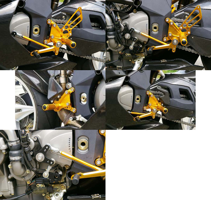 BABYFACE ベビーフェイス [IDEAL] バックステップキット F4 MV AGUSTA アグスタ バックステップ ステップ 足回り