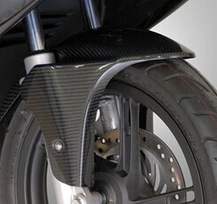 Magical Racing マジカルレーシング フロントフェンダー PCX125 HONDA ホンダ フェンダー関連 外装 素材：FRP製(ブラック) / MagiVeilセラミックコーティング：あり｜ウェビック　店