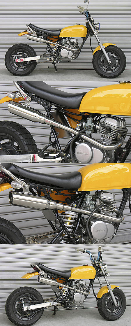 HONDA エイプ50 WirusWin フルエキゾーストマフラー WirusWin ウイルズウィン シャープマフラー エイプ50 HONDA