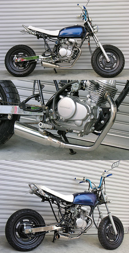 HONDA エイプ50 WirusWin フルエキゾーストマフラー エイプ50（APE） テイストアップマフラー ウイルズウィン