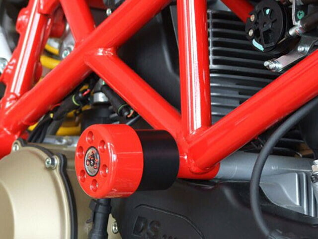 P&A International P&Aインターナショナル 衝撃吸収ダンパー内蔵クラッシュパッド X-Pad GT 1000 Hypermotard 1100 Evo SP S1000Sport DUCATI ドゥカティ エンジンスライダー・フレームスライダー フレーム|ウェビック 店
