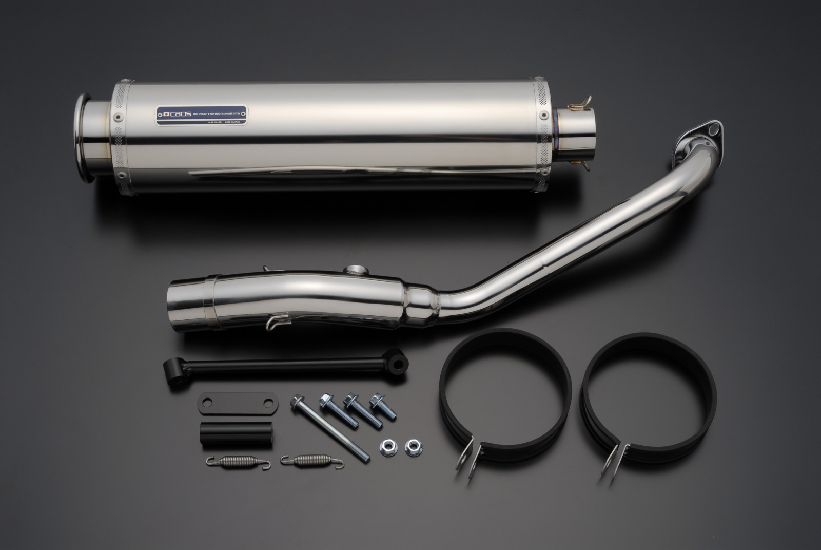 GRONDEMENT グロンドマン SPIRAL BEET4 スパイラルビート ステンマフラー SKYWAVE250 [スカイウェイブ] SUZUKI スズキ フルエキゾーストマフラー マフラー｜ウェビック　店