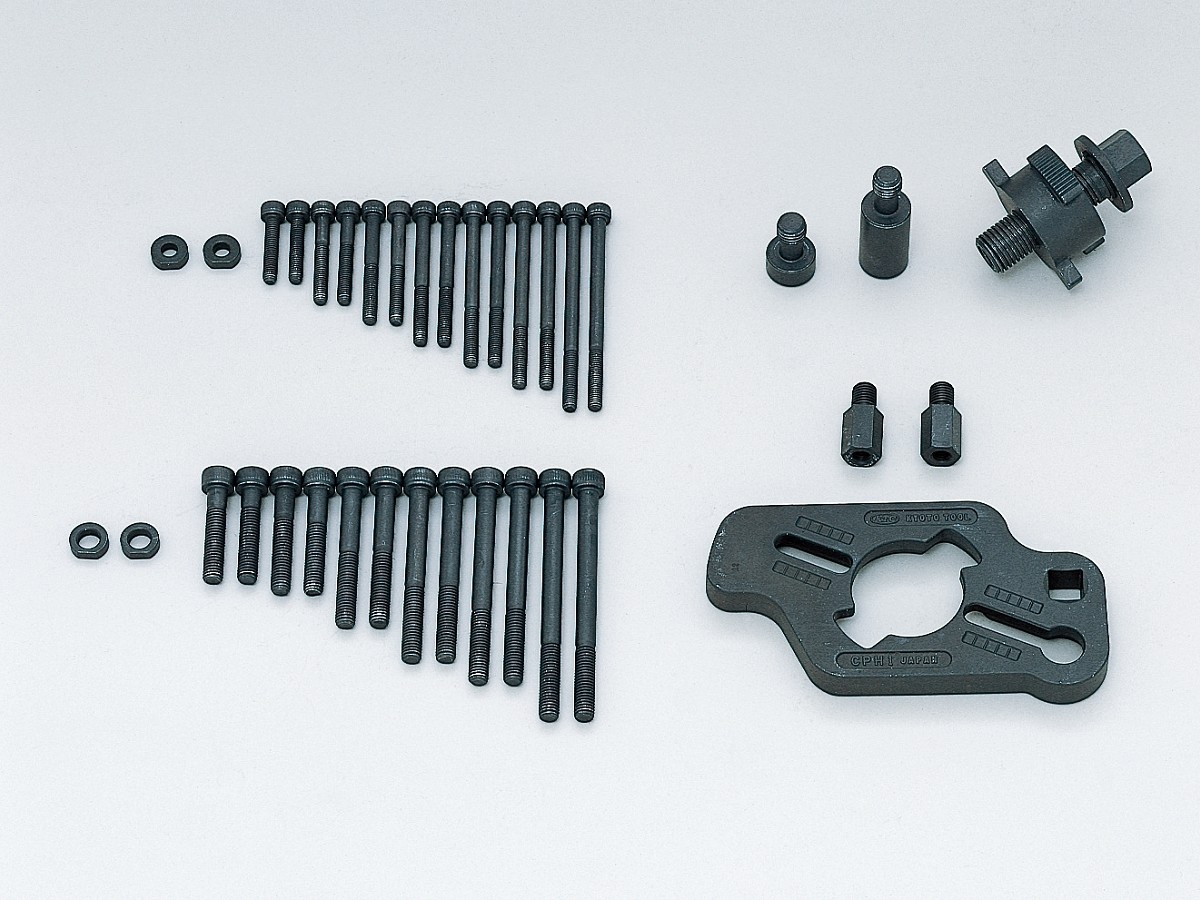 KTC ケイティーシー クランクプーリーツールセットC プーリーホルダー バイク用特殊工具