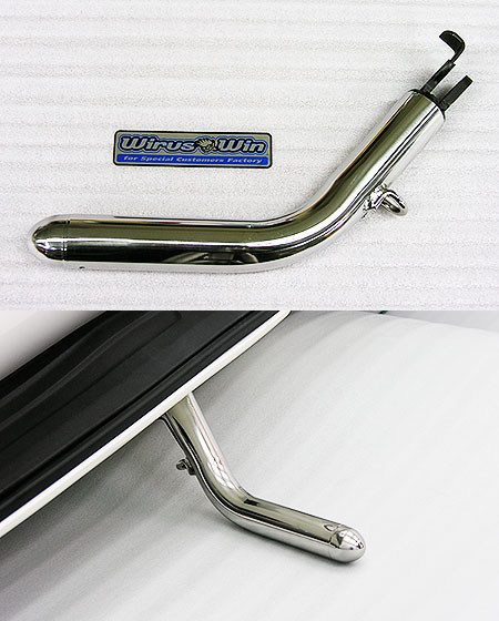 WirusWin ウイルズウィン ソリッドショートスタンド ブライアントタイプ GEMMA [ジェンマ] SUZUKI スズキ サイドスタンド フレーム