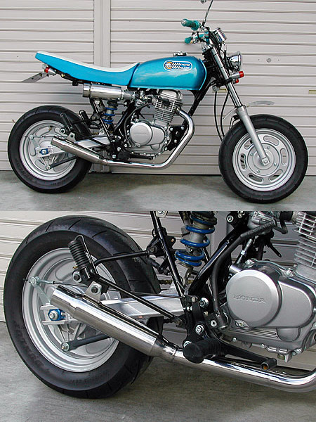 WirusWin ウイルズウィン シャープマフラー エイプ100 HONDA ホンダ フルエキゾーストマフラー マフラー|ウェビック 店