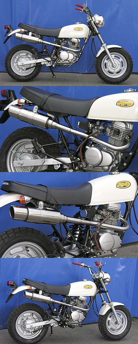 エイプ マフラー ウイルズウィン WirusWin エイプ50 テイストアップ マフラー/ウイルズウィン