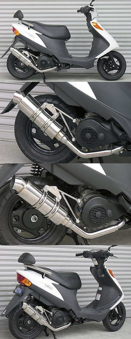 WirusWin ウイルズウィン ロイヤルマフラー スポーツタイプ アドレスV125 SUZUKI スズキ フルエキゾーストマフラー マフラー