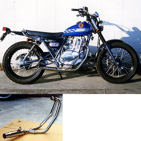 RSヨコタ グラストラッカーNJ4BA用 ビューティメガホンマフラー美品 Webike | RSヨコタ レーシングショップヨコタ RSYビューティー