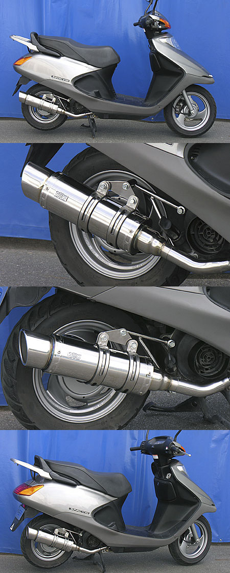 WirusWin ウイルズウィン ロイヤルマフラー ポッパータイプ スペイシー100 HONDA ホンダ フルエキゾーストマフラー マフラー
