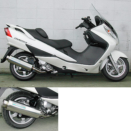 WirusWin ウイルズウィン ビッグバズーカーマフラー スカイウェイブ250 SUZUKI スズキ フルエキゾーストマフラー マフラー 28,700円