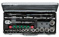 KTC ケイティーシー 12.7sq. ソケットレンチセット ミリ ミリ（1/2ソケット） ソケット ハンドツール