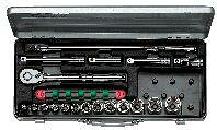 KTC ケイティーシー 12.7sq. ソケットレンチセット ミリ ミリ（1/2ソケット） ソケット ハンドツール｜ウェビック　店