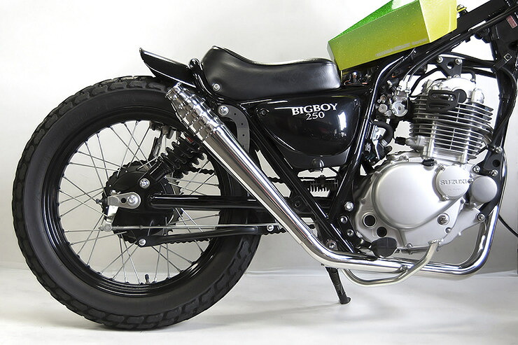 Motor Rock モーターロック 69メガホン フルエキ グラストラッカー ビッグボーイ SUZUKI スズキ フルエキゾーストマフラー マフラー｜ウェビック　店