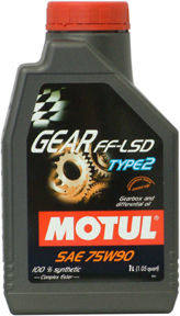 MOTUL モチュール 【ケース】GEAR FF-LSD TYPE2 (ギア タイプ2) 【75W90】【1L&times;12】 ミッションオイル・ギアオイル その他油脂類 オイル｜ウェビック　店