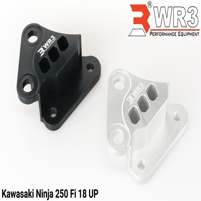 WR3 ダブルアールスリー フロントキャリパーサポート BREMBO用 ニンジャ 250 KAWASAKI カワサキ キャリパーサポート・ブラケット ブレーキ