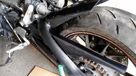 STING R&D スティングアールアンドディー カーボン製リアフェンダー MT-09 TRACER YAMAHA ヤマハ リアフェンダー フェンダー関連 外装
