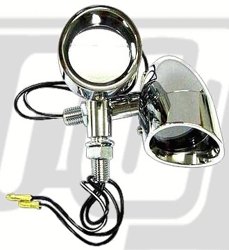 GUTS CHROME ガッツクローム ブリム ウィンカーセット 汎用 HARLEY-DAVIDSON ハーレーダビッドソン ウインカー 灯火類 電装系｜ウェビック　店 10,198円