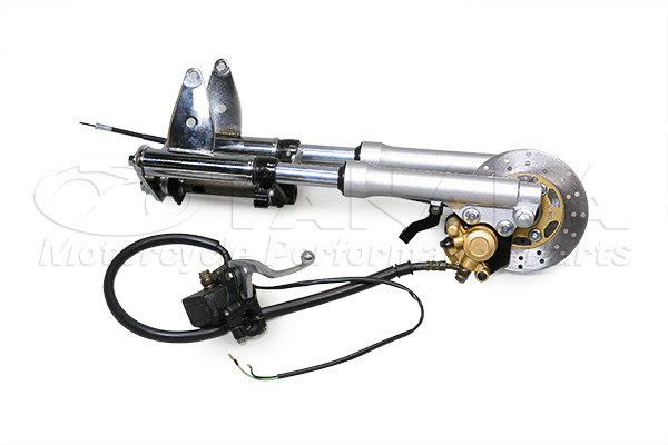 田中商会(TANAKA) タナカショウカイ モンキー用Φ26フロントフォーク 右側ディスクブレーキキット 480mm モンキー ゴリラ HONDA ホンダ ブレーキディスクローターキット ブレーキ
