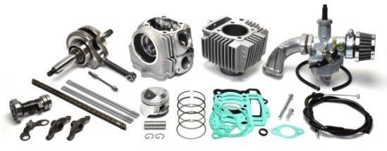 CLIPPING POINT クリッピングポイント ハイパワー115cc＋ハイカム＋ビッグキャブ22Φ＆クリーナー ゴリラ HONDA ホンダ ボアアップキット エンジンパーツ エンジン