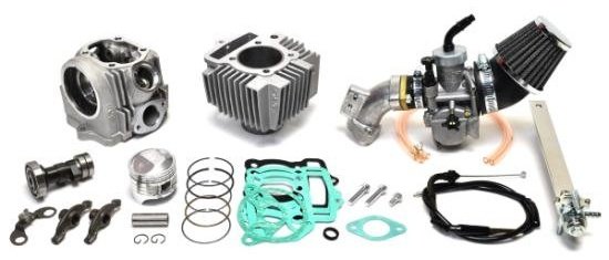 CLIPPING POINT クリッピングポイント ハイパワー105cc＋ハイカム＋ビッグキャブ24Φ＆クリーナー(OKO) スーパーカブ90 HONDA ホンダ ボアアップキット エンジンパーツ エンジン ポート加工：追加 / ハイカムシャフト：ST-2D(中高速重視) 45,540円