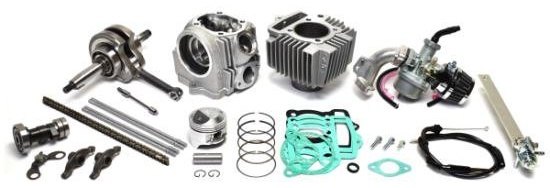 CLIPPING POINT クリッピングポイント ハイパワー115cc＋ハイカム＋ビッグキャブ20Φ＆クリーナー リトルカブ HONDA ホンダ ボアアップキット エンジンパーツ エンジン