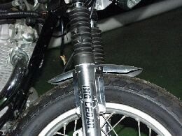 BIG CEDAR ビッグシーダー フロントフェンダーベリーショート ダンロップK180用 SR400 YAMAHA ヤマハ フロントフェンダー フェンダー関連 外装