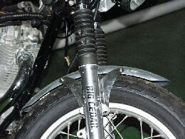 BIG CEDAR ビッグシーダー フロントフェンダーショート ノーマル用 SR400 YAMAHA ヤマハ フロントフェンダー フェンダー関連 外装｜ウェビック　店