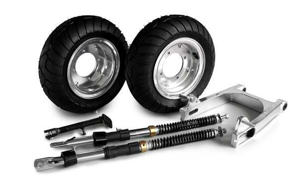 楽天市場】KITACO キタコ アルミホイール入門セット (ワイド スタイル