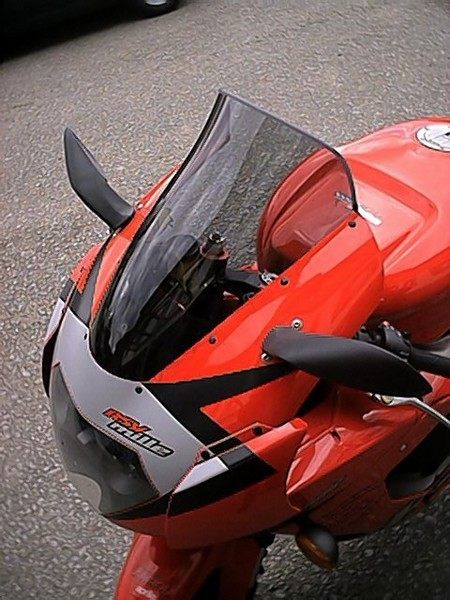 MRA エムアールエー スクリーン ツーリング RSV1000 APRILIA アプリリア 外装 カラー：スモーク/グラデーション有り