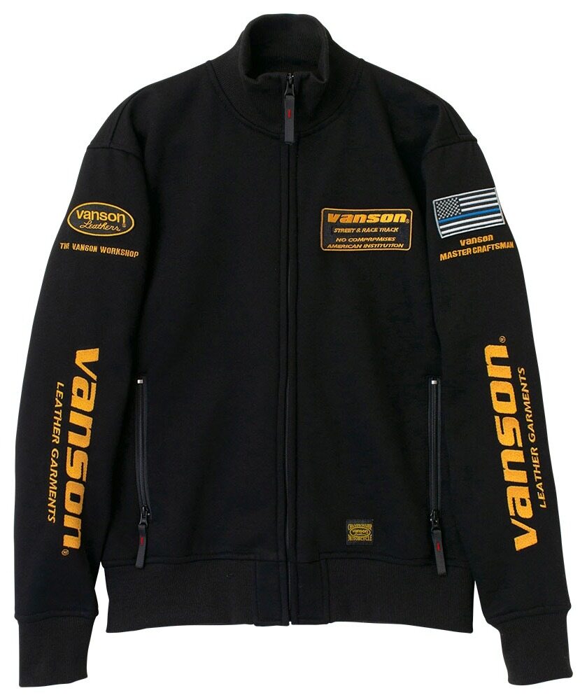 楽天市場】VANSONバンソン◇VS 裏ボア3Gニットジャケット◇◇ボーダー