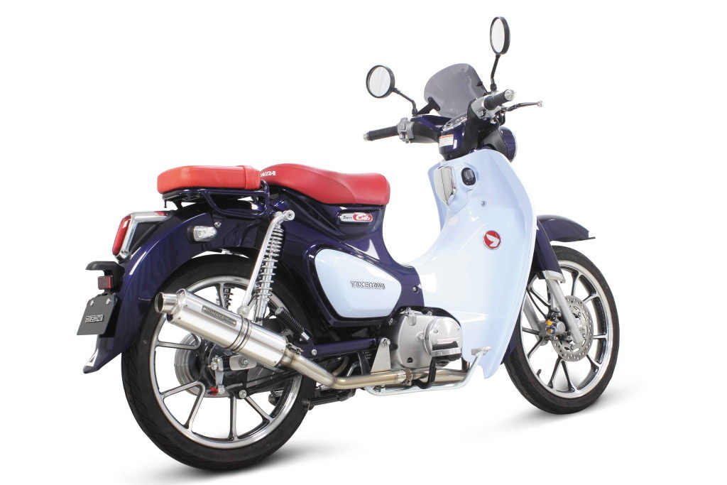 SP武川 SPタケガワ BOMBERマフラー(政府認証) スーパーカブC125 HONDA ホンダ フルエキゾーストマフラー マフラー|ウェビック 店