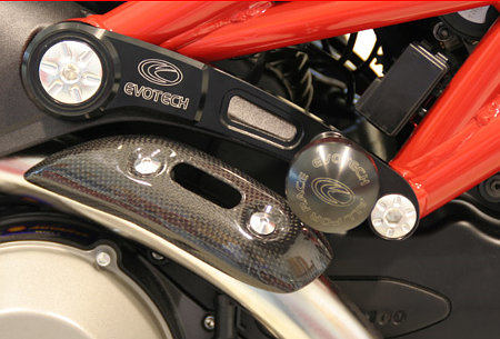 EVOTECH エボテック ディフェンダー MONSTER1100 MONSTER696 DUCATI ドゥカティ エンジンスライダー・フレームスライダー フレーム
