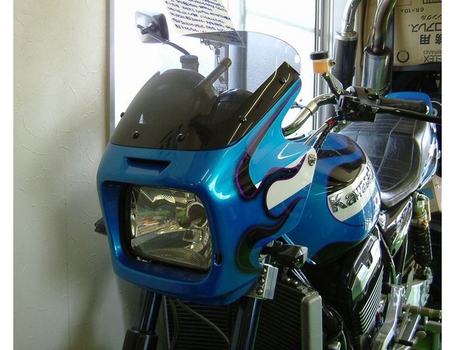 楽天市場】ZRX1200 汎用ビキニカウル タイプRスクリーン [純正色塗装