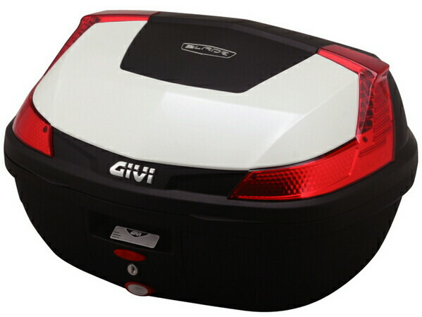 GIVI ジビ モノロックケース B47シリーズ トップケース・テールボックス 車体用バッグ・ケース カラー：パールホワイト塗装 [B47B912]