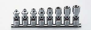 ko-ken コーケン E型トルクス(R)ユニバーサルソケットレールセット 3 8(9.5mm)sq.