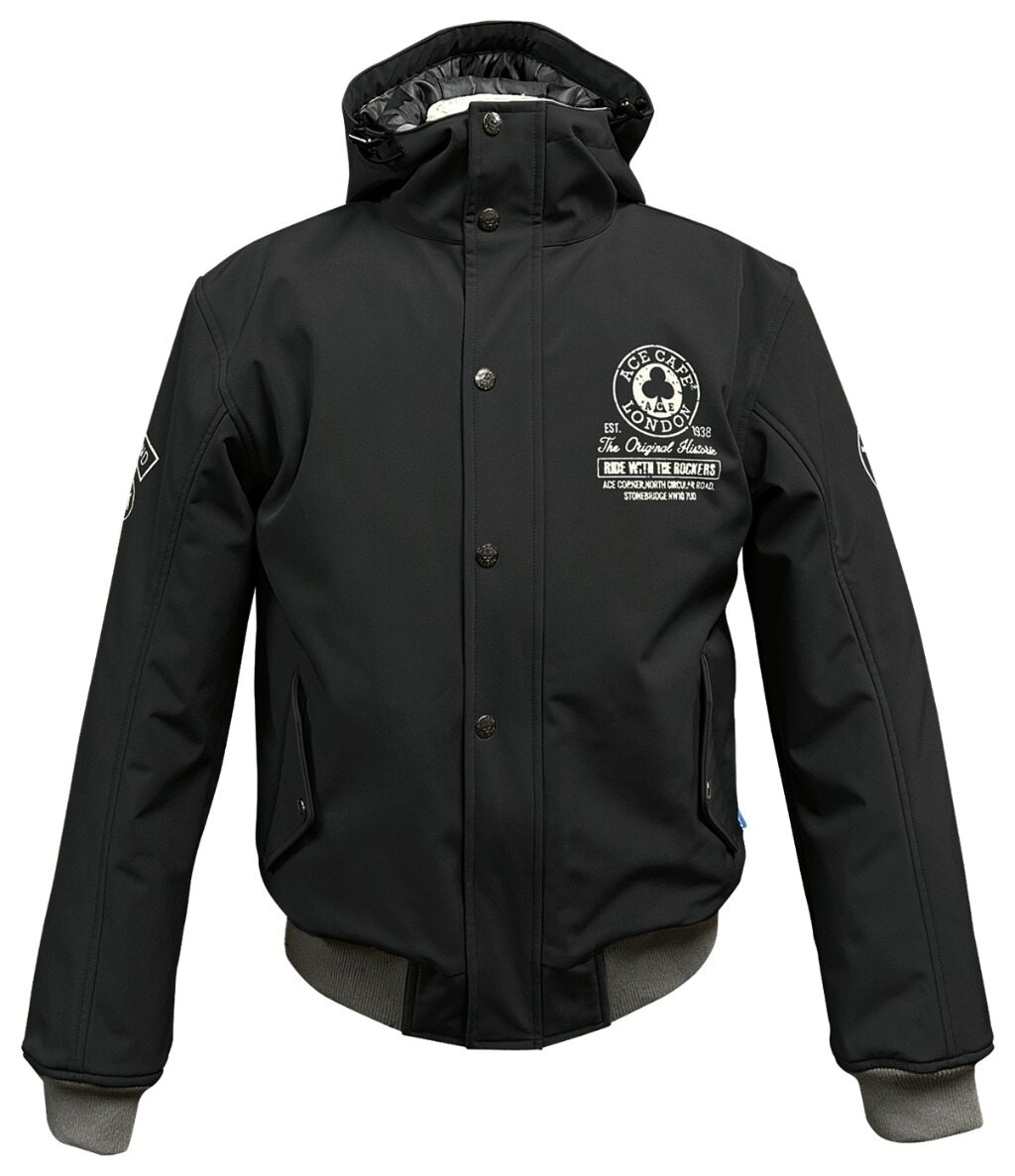 ACE CAFE LONDON エースカフェロンドン WP Softshell Warm Blouson[WP ソフトシェル ウォーム ブルゾン]【クリアランスセール】 ウインタージャケット ジャケット アパレル