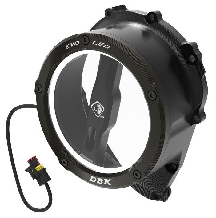 DUCABIKE (DBK) ドゥカバイク (ディービーケー) EVO LED クリアクラッチカバー STREET TRIPLE 765 MOTO2 EDITION RS R S TRIUMPH トライアンフ クラッチカバー エンジンパーツ エンジン｜ウェビック　店 86,999円