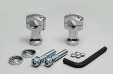 HURRICANE ハリケーン 2インチ ライザーポスト ストレート (φ1インチ(25.4mm)ハンドル用) HONDA ホンダ KAWASAKI カワサキ SUZUKI スズキ YAMAHA ヤマハ ハンドルポスト・ハンドルライザー ハンドル周辺パーツ ハンドル|ウェビック 店