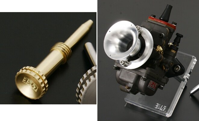 YOSHIMURA ヨシムラ ラージアジャストエアスクリュー TM-MJN22/24/26キャブレター用 エイプ100 エイプ50 HONDA ホンダ アジャスター・スクリュー・アイドルスクリュー 吸気関連 エンジン
