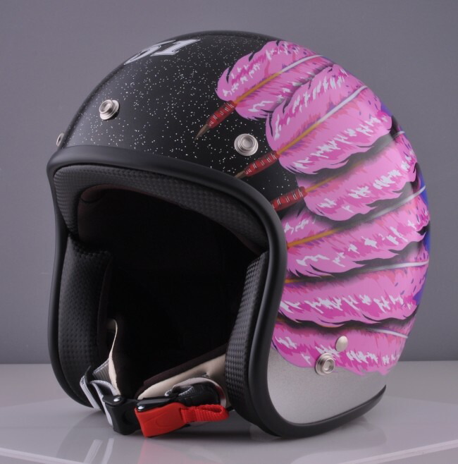 楽天市場】72JAM デザイナーズジェットヘルメット [HM-04]COOLS HUNGRY