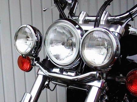 Fehling フェーリング ライトバー 後付ヘッドライト用 DRAGSTAR1100 [ドラッグスター] YAMAHA ヤマハ ヘッドライト 灯火類 電装系