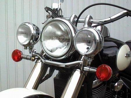 Fehling フェーリング ライトバー 後付ヘッドライト用 INTRUDER800 [イントルーダー] LC Volusia SUZUKI スズキ ヘッドライト 灯火類 電装系